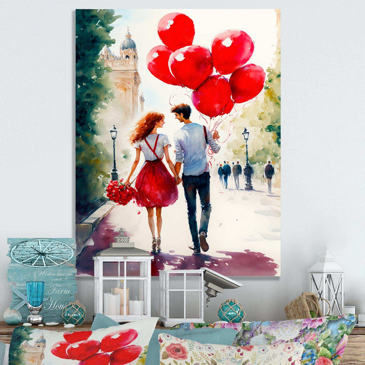 Couples In Love In Paris II