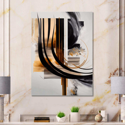 Gold Touch Art Deco III - Modern Bedroom Wall Art