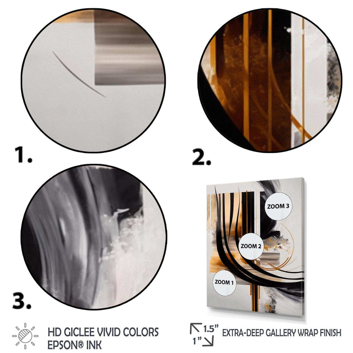 Gold Touch Art Deco III - Modern Bedroom Wall Art