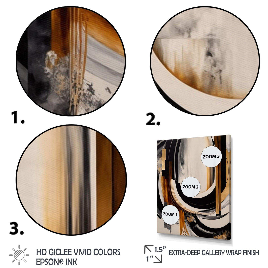 Gold Touch Art Deco IV - Modern Wall Art Prints
