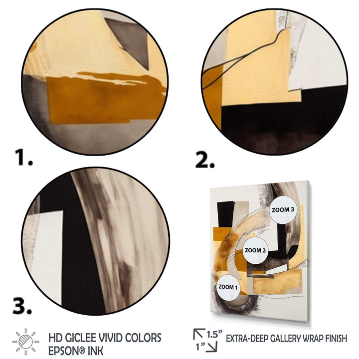 Glam Art Deco Abstract IV - Modern Bedroom Wall Art