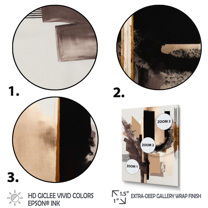 Warm Watercolor Abstract I - Modern Wall Art Prints