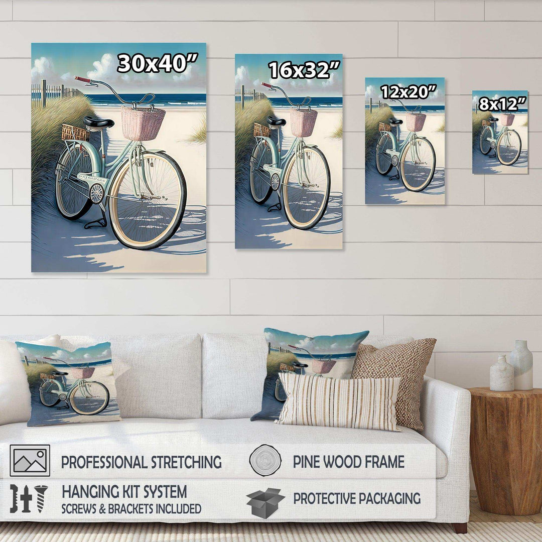 Bicycle At The Beach I