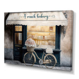 Bicycle In Front A French Bakery IV