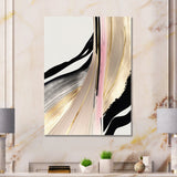 Minimalism Pink And Gold Cubic Fusion VII
