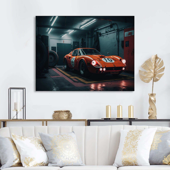 Orange Exotic Car Photography