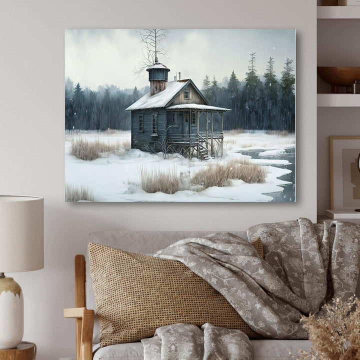 Fishing House By The Lake II