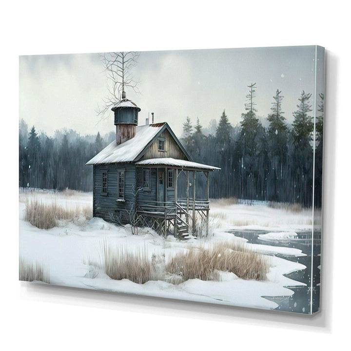 Fishing House By The Lake II