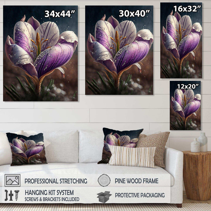 Blooming Crocus I