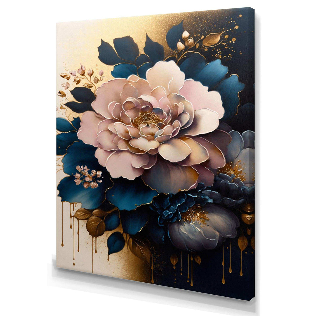 Deep Pink Camellia Floral Design II