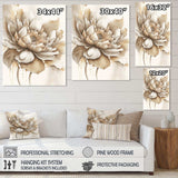 Indigold Beige Flower III