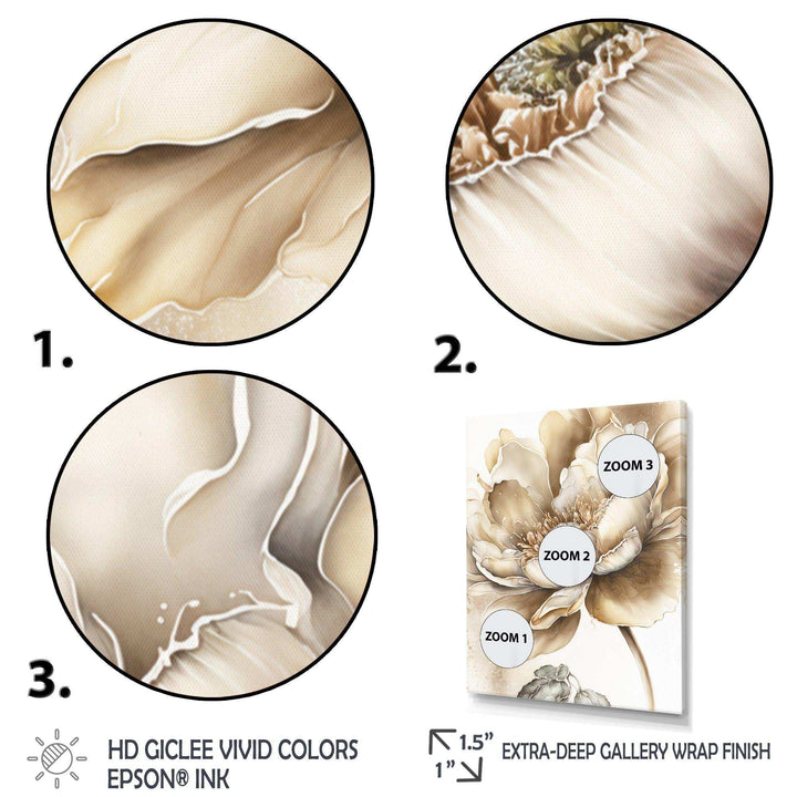 Indigold Beige Flower IV
