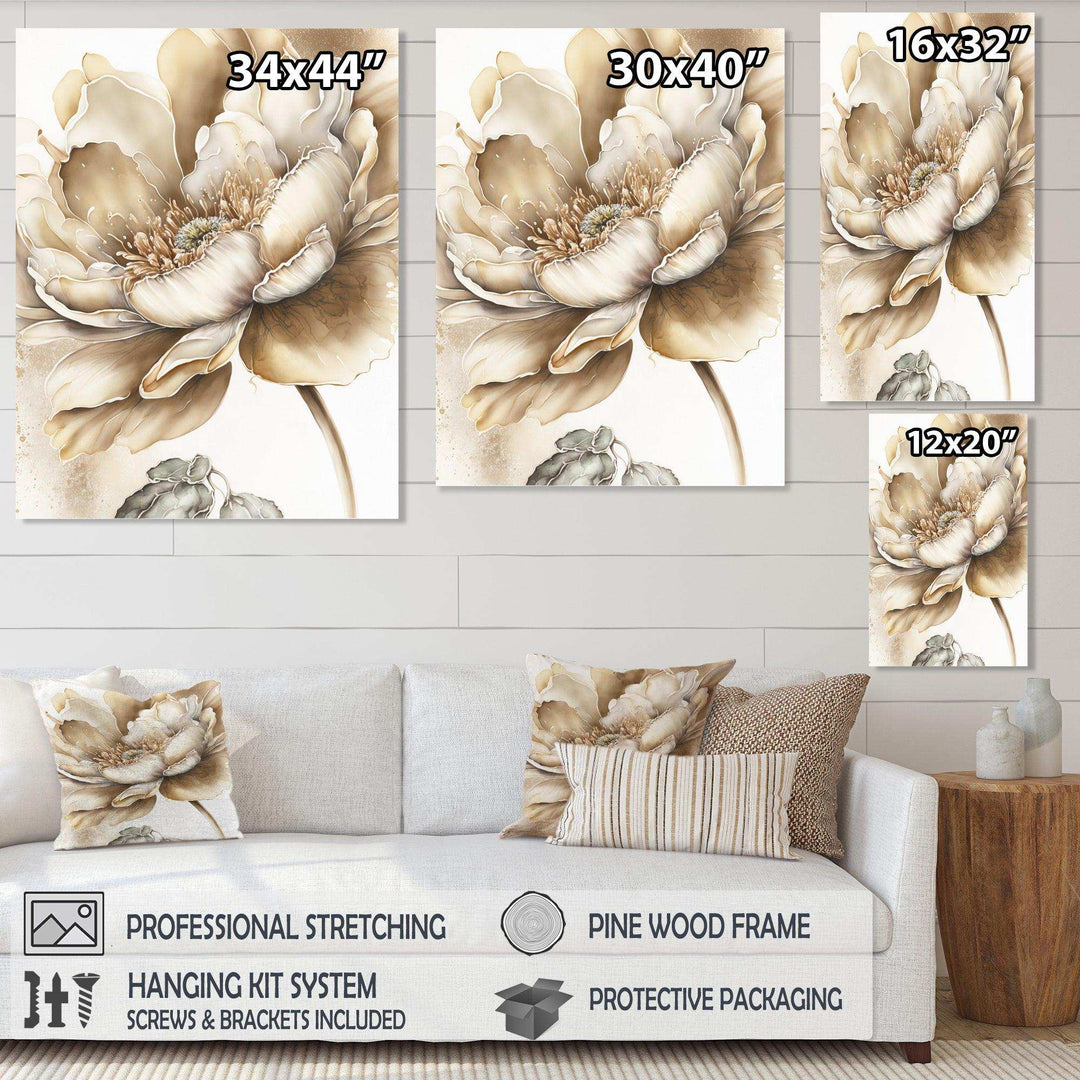 Indigold Beige Flower IV
