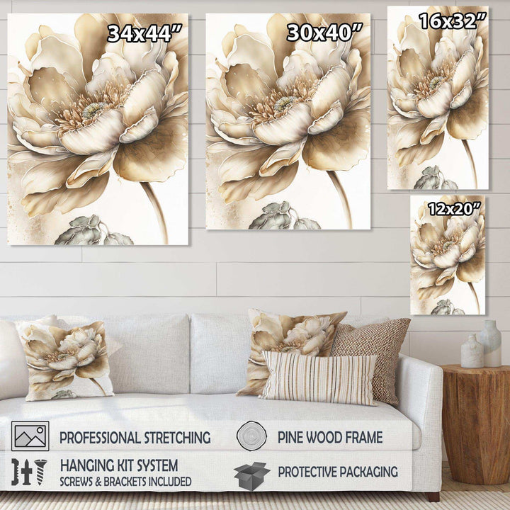 Indigold Beige Flower IV