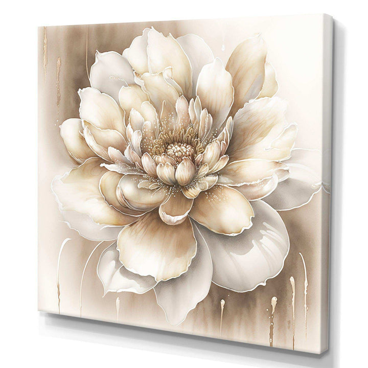 Single Beige Flower II