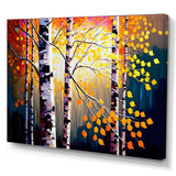 Autumn Birch Trees Forest I