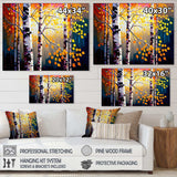 Autumn Birch Trees Forest I