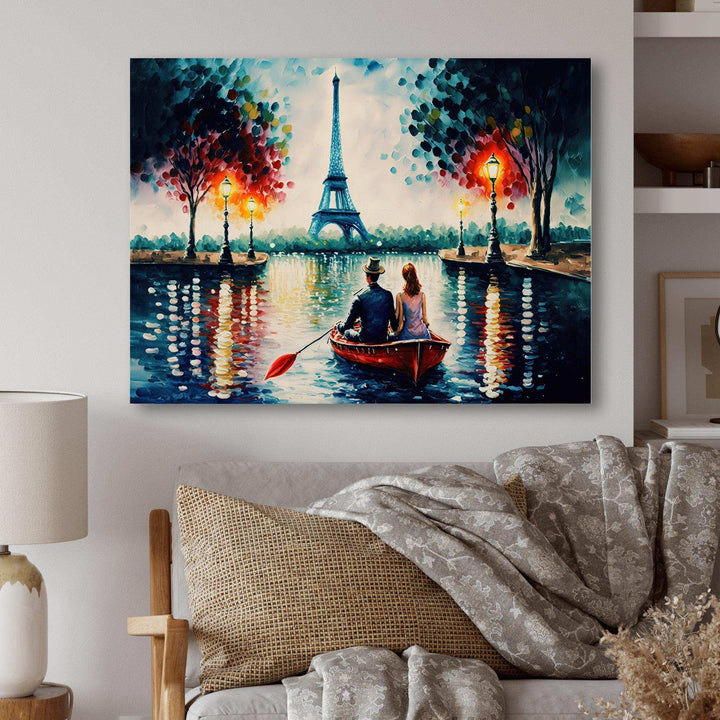 Romantic Evening On A Small Boat IV