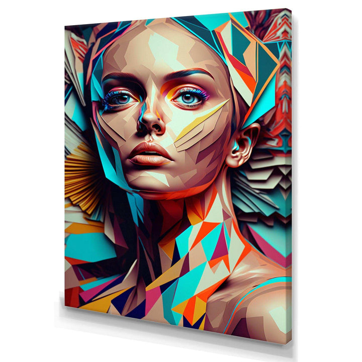Cubic Woman Portrait I