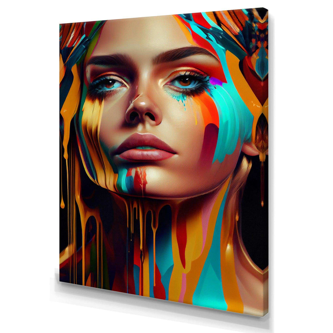 Vibrant Creative Woman Portrait V
