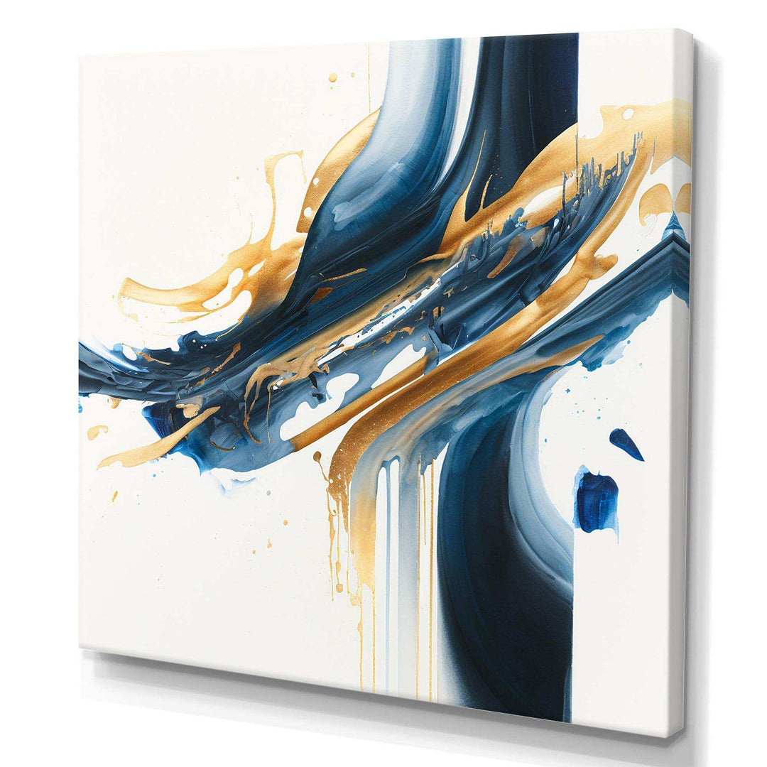 Stylish Spiral Abstract II - Modern Canvas Wall Art