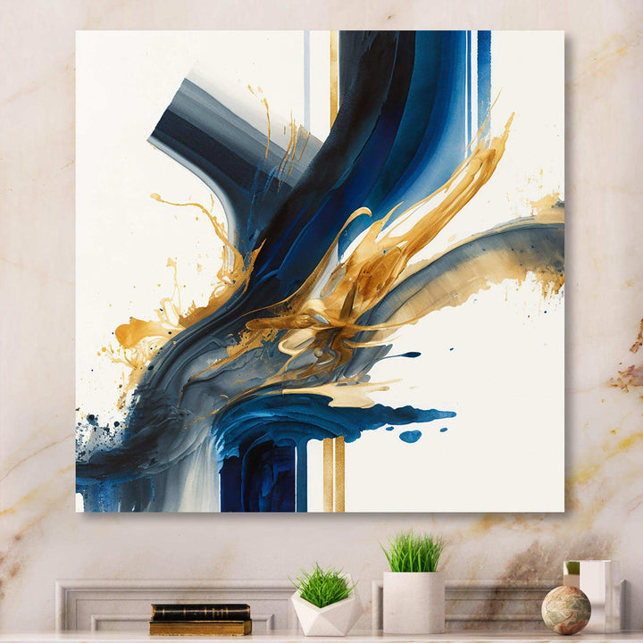 Stylish Spiral Abstract IV - Modern Living Room Wall Decor