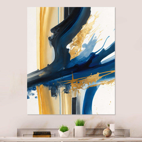 Stylish Spiral Abstract V - Modern Bedroom Wall Art