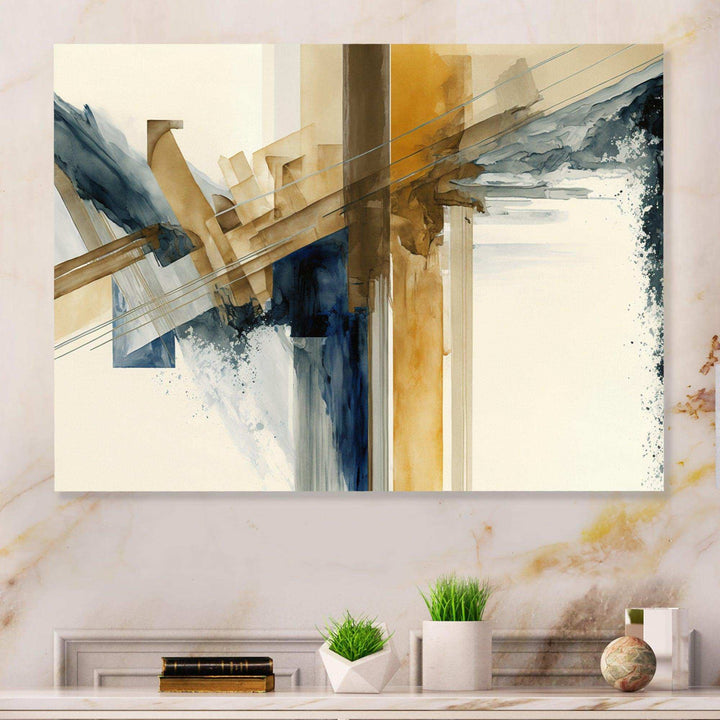 Modern Watercolor Abstract II - Modern Canvas Wall Art