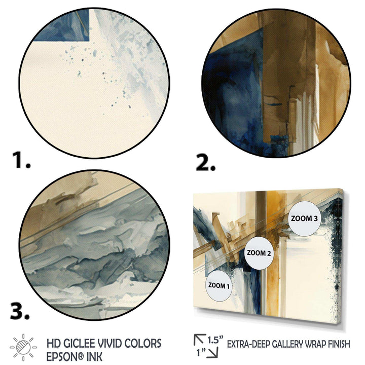 Modern Watercolor Abstract II - Modern Canvas Wall Art