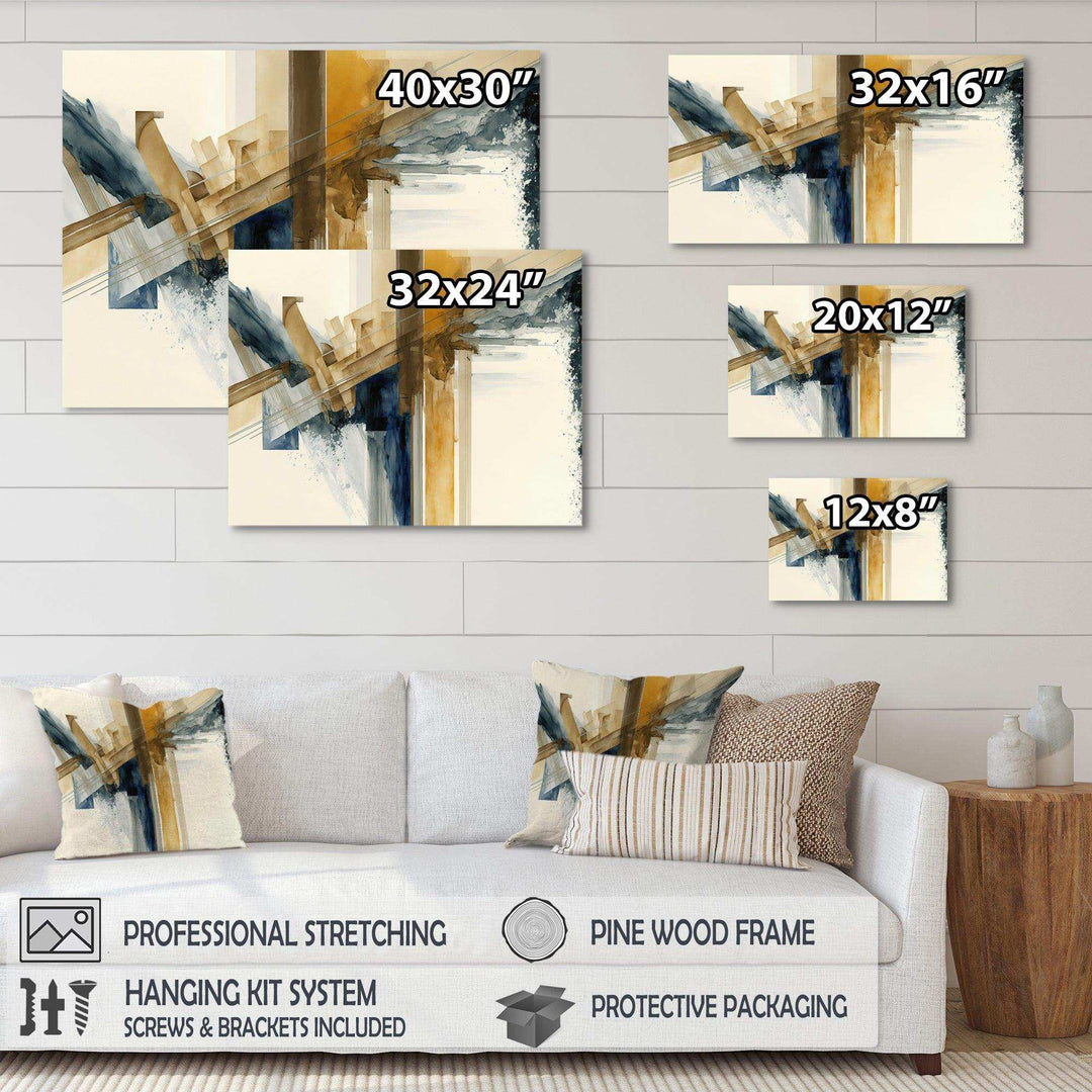 Modern Watercolor Abstract II - Modern Canvas Wall Art