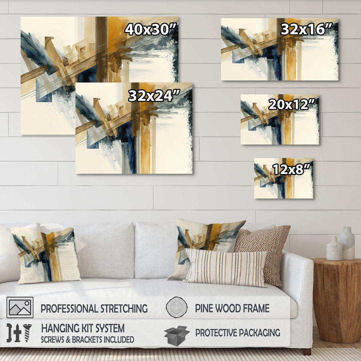 Modern Watercolor Abstract II - Modern Canvas Wall Art