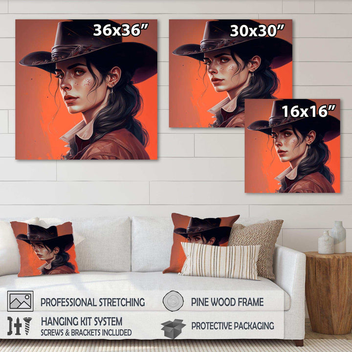 Western Cow Girl II