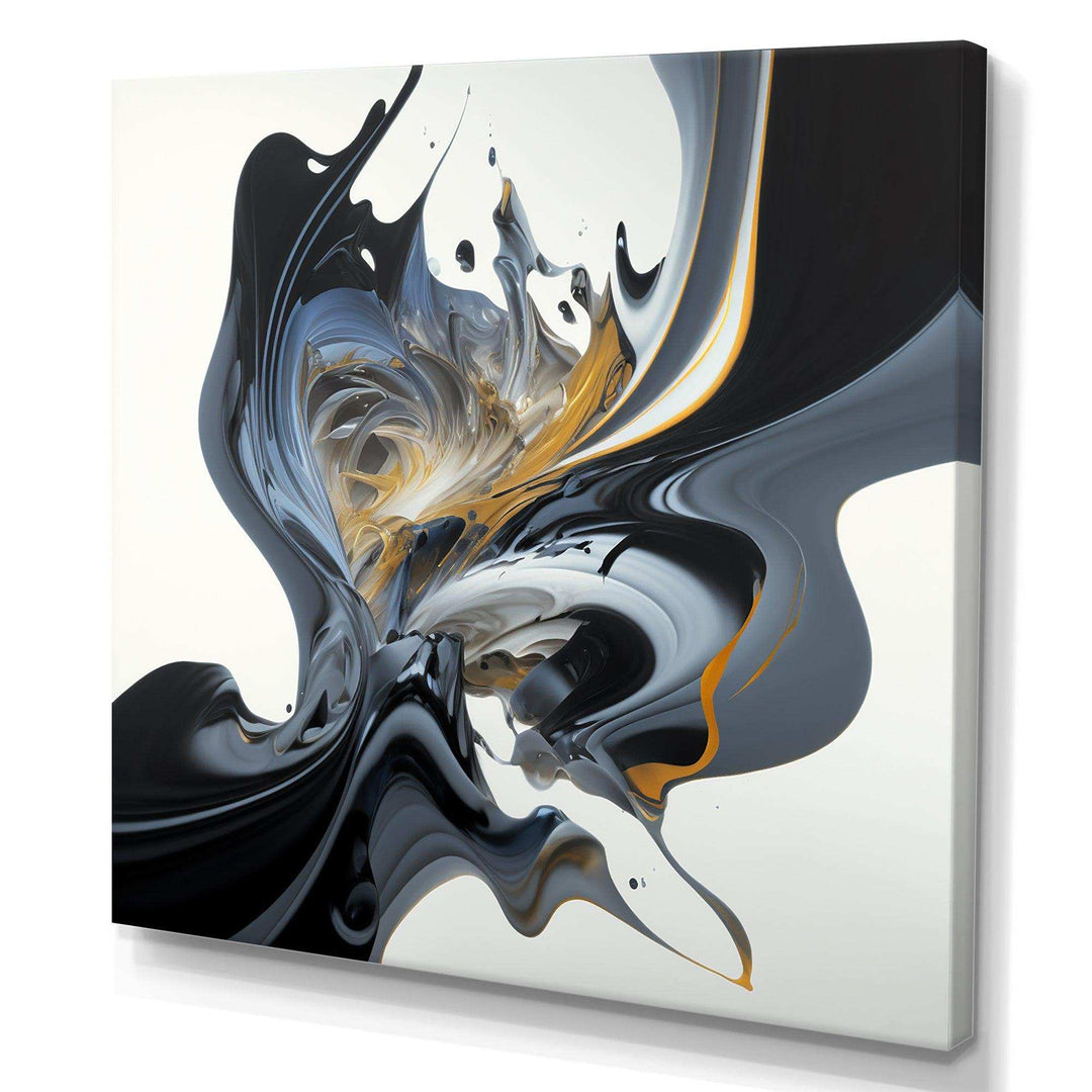 Bright Blue Smooth Abstract II - Modern Wall Art Prints