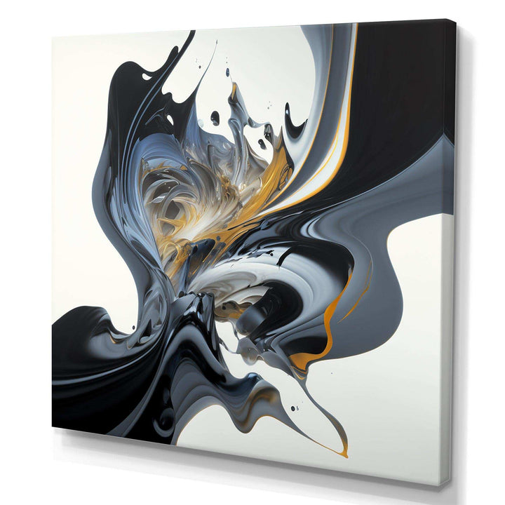Bright Blue Smooth Abstract II - Modern Wall Art Prints