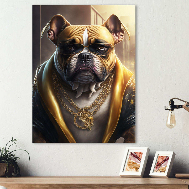 Bulldog Gangster In NYC