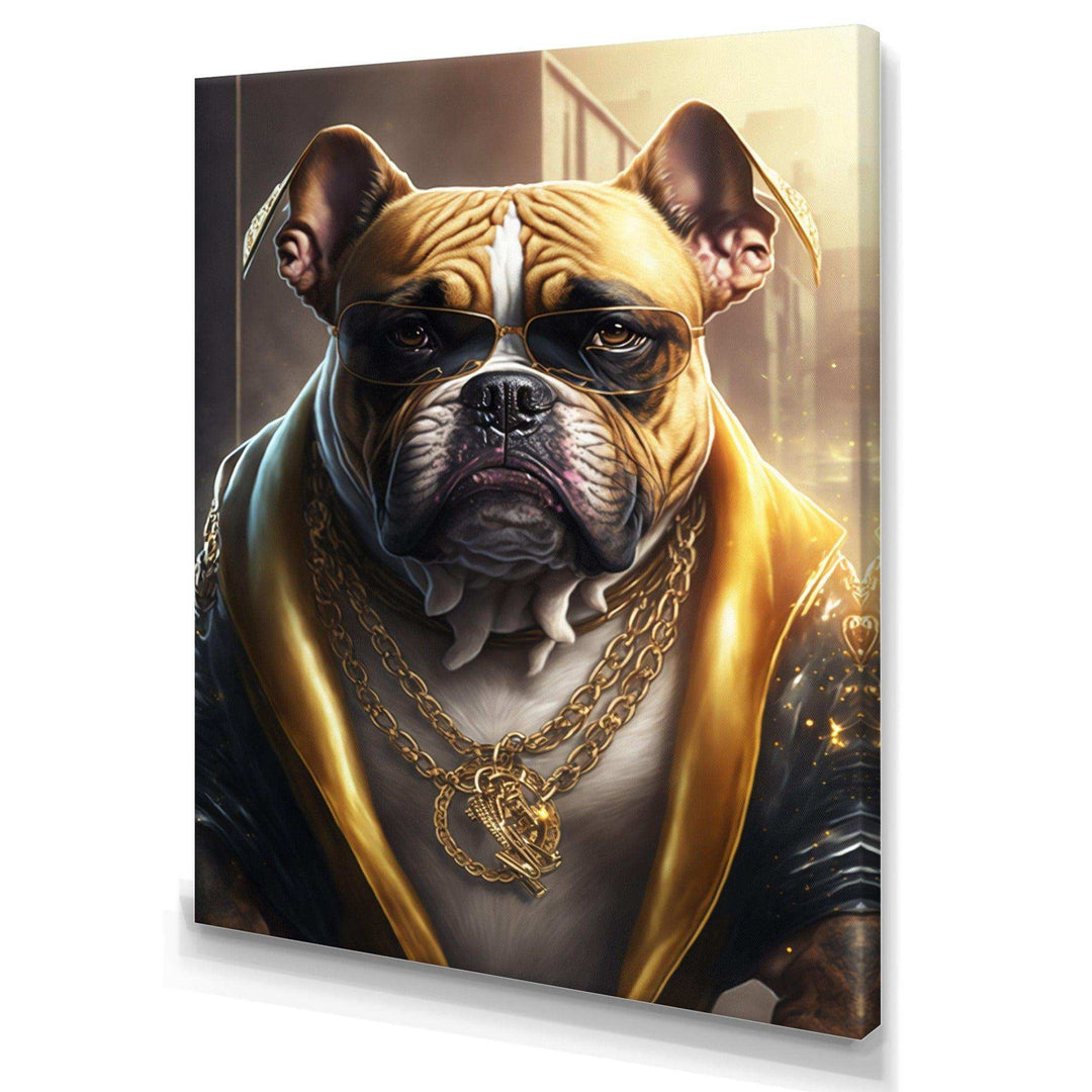 Bulldog Gangster In NYC