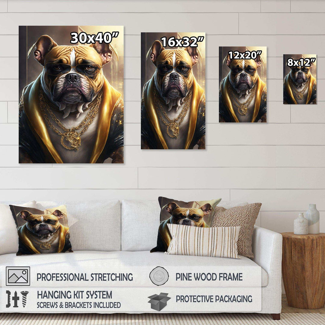Bulldog Gangster In NYC