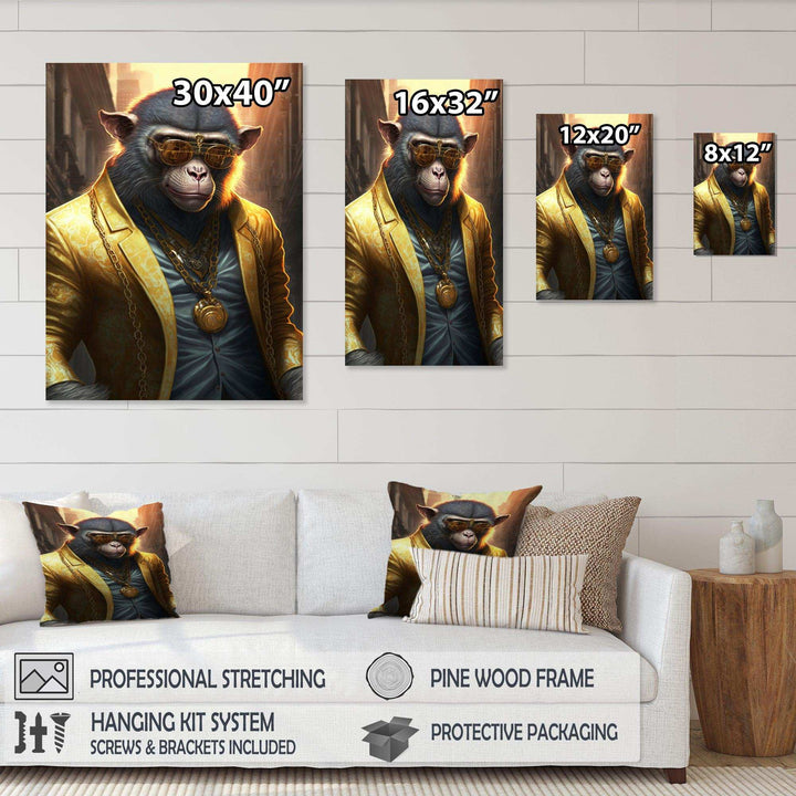 Monkey Gangster In NYC II