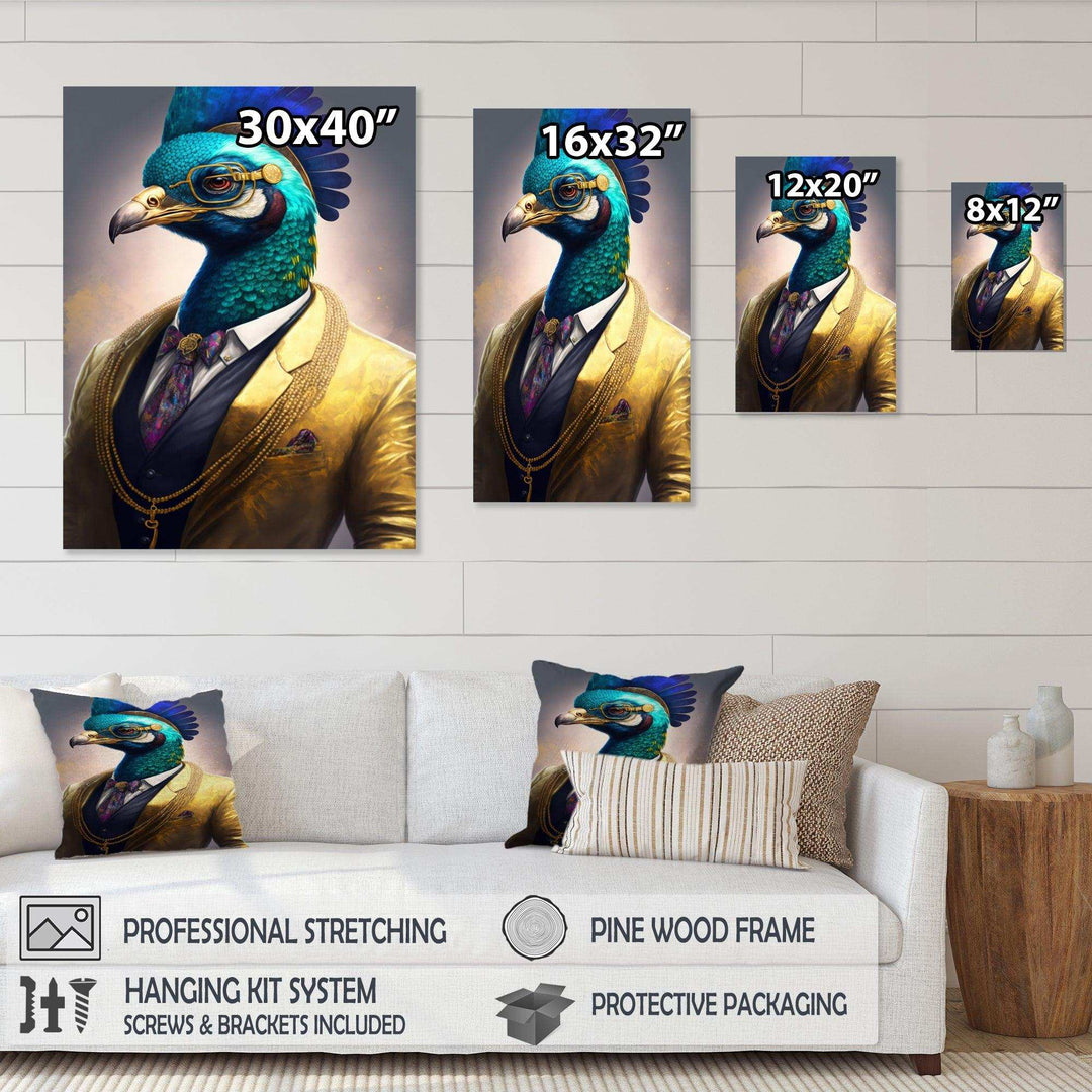 Peacock Gangster In NYC I