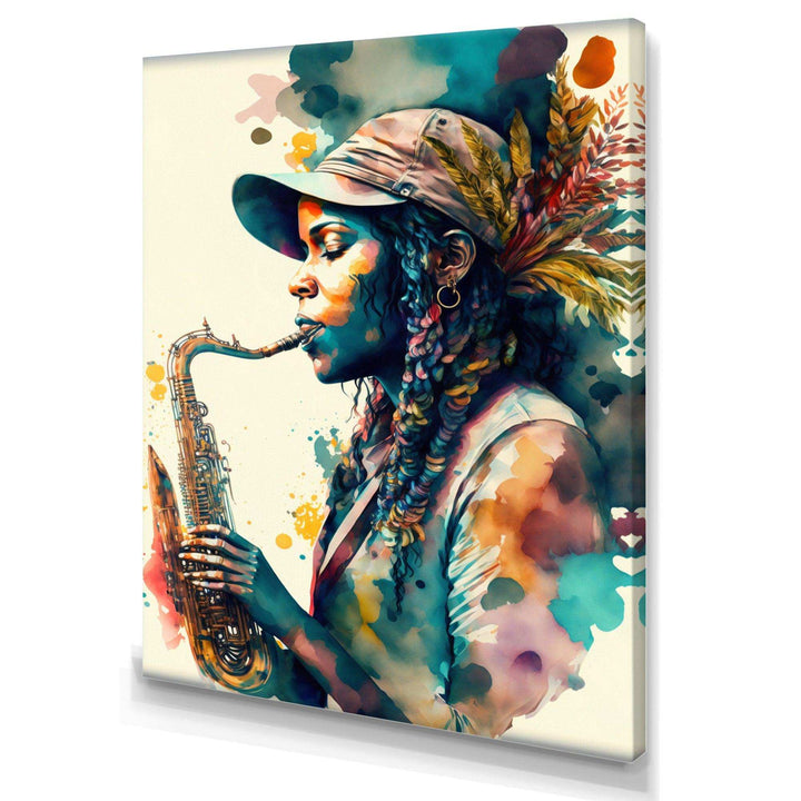 Music Saxophone Player III