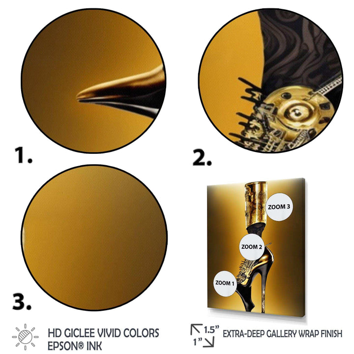 Golden Mechanic High Heel V