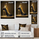 Golden Champagne High Heel III