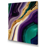 Purple, Green And Gold Bold Strokes II