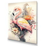 Stunning Flamingo Floral Art IV