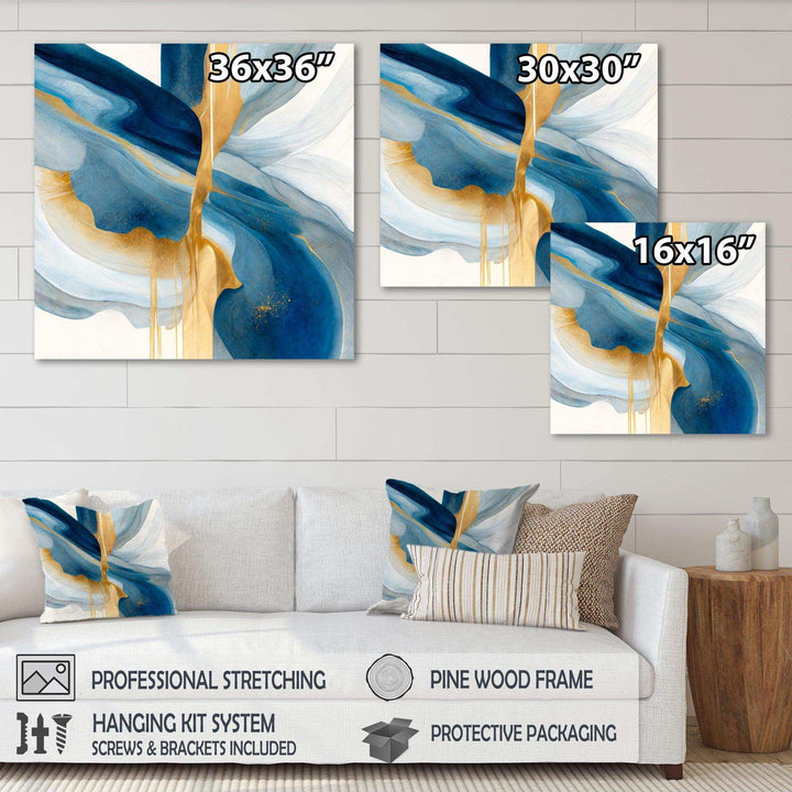 Bold Expression Art I - Modern Living Room Wall Decor
