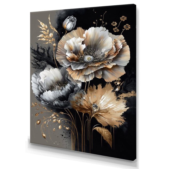 Golden Gothic Floral Bouquet IV