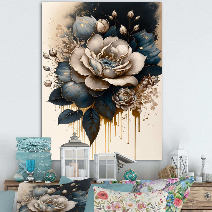 Black And White Rose Design III