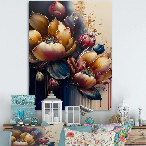 Night Shade Tulip Design I