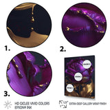 Purple Peony Liquid Gold III