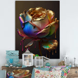 Rainbow Peony Liquid Gold Drips Hyper IV